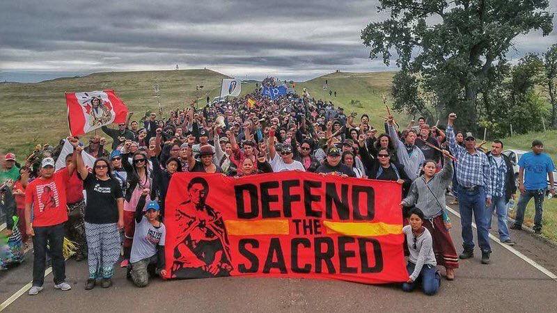 Standing Rock Pipeline Protest - September 2016 Frontlines - North Dakota Frontlines